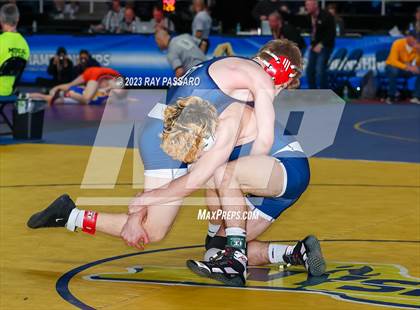 Thumbnail 1 in NYSPHSAA Wrestling Championships Round 2 126 lbs. - 145 lbs. photogallery.