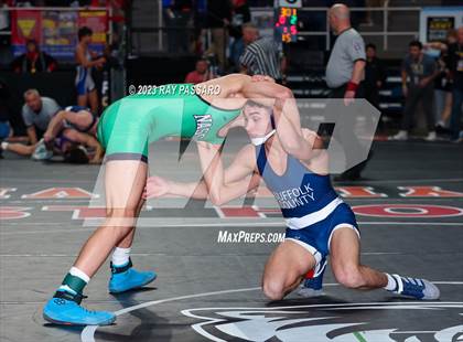 Thumbnail 3 in NYSPHSAA Wrestling Championships Round 2 126 lbs. - 145 lbs. photogallery.