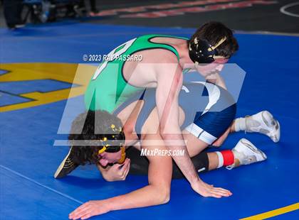 Thumbnail 3 in NYSPHSAA Wrestling Championships Round 2 126 lbs. - 145 lbs. photogallery.