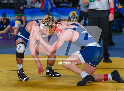 Thumbnail 1 in NYSPHSAA Wrestling Championships Round 2 126 lbs. - 145 lbs. photogallery.