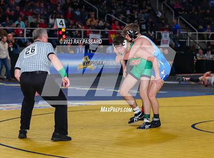 Thumbnail 3 in NYSPHSAA Wrestling Championships Round 2 126 lbs. - 145 lbs. photogallery.