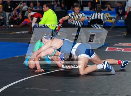 Thumbnail 3 in NYSPHSAA Wrestling Championships Round 2 126 lbs. - 145 lbs. photogallery.
