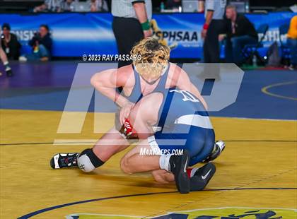 Thumbnail 2 in NYSPHSAA Wrestling Championships Round 2 126 lbs. - 145 lbs. photogallery.