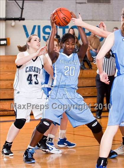 Thumbnail 3 in Casady vs Trinity Valley (Southwest Prep Tournament) photogallery.