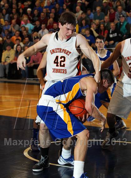 Thumbnail 2 in Johnsonburg vs. Smethport (PIAA Class A Western Semifinal) photogallery.