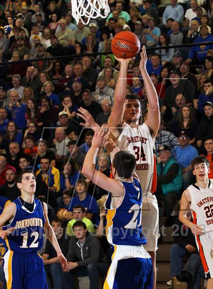 Thumbnail 2 in Johnsonburg vs. Smethport (PIAA Class A Western Semifinal) photogallery.