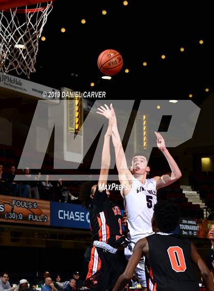 Thumbnail 2 in Byram Hills vs. White Plains (Slam Dunk Tournament) photogallery.