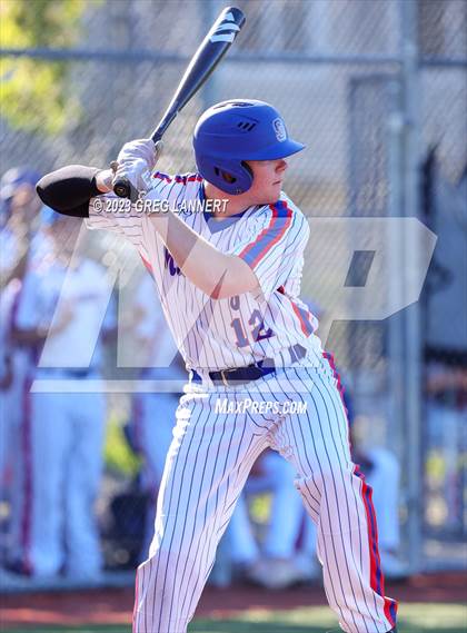 Thumbnail 3 in St. Vincent de Paul vs. Bentley (CIF NCS D5 First Round Playoff) photogallery.