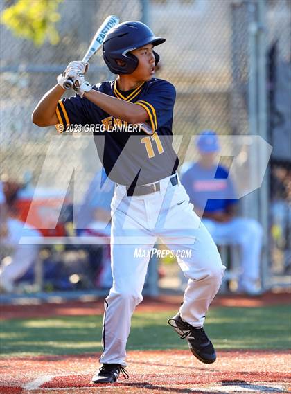 Thumbnail 3 in St. Vincent de Paul vs. Bentley (CIF NCS D5 First Round Playoff) photogallery.