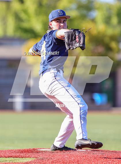 Thumbnail 3 in St. Vincent de Paul vs. Bentley (CIF NCS D5 First Round Playoff) photogallery.