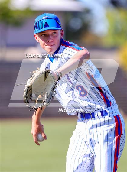 Thumbnail 3 in St. Vincent de Paul vs. Bentley (CIF NCS D5 First Round Playoff) photogallery.
