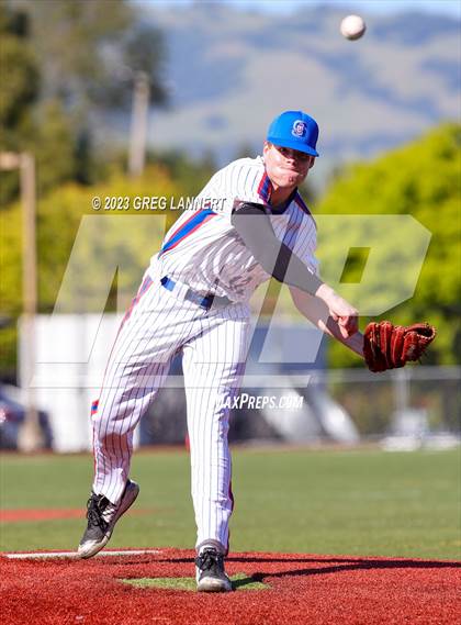 Thumbnail 2 in St. Vincent de Paul vs. Bentley (CIF NCS D5 First Round Playoff) photogallery.