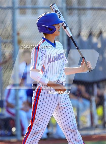 Thumbnail 3 in St. Vincent de Paul vs. Bentley (CIF NCS D5 First Round Playoff) photogallery.