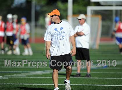 Thumbnail 1 in North vs South (CHSCA Senior All-Star Game) photogallery.