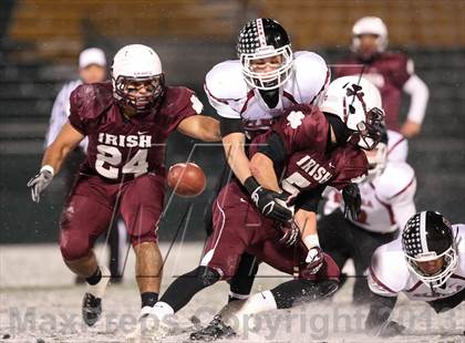 Thumbnail 2 in Elmira Free Academy/Southside vs. Aquinas (NYSPHSAA Class AA Semifinal) photogallery.