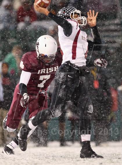 Thumbnail 2 in Elmira Free Academy/Southside vs. Aquinas (NYSPHSAA Class AA Semifinal) photogallery.