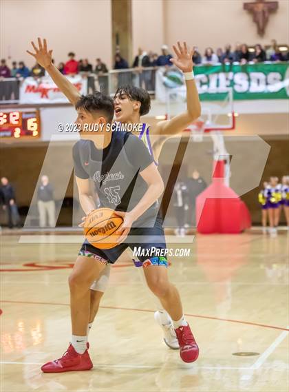 Thumbnail 1 in St. Augustine vs. Montgomery (CIF SDS Open Championship) photogallery.