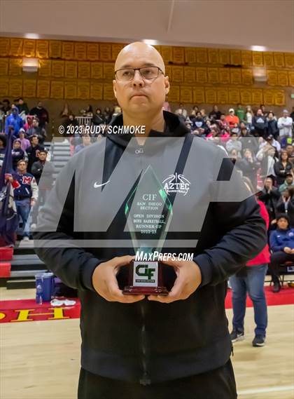 Thumbnail 2 in St. Augustine vs. Montgomery (CIF SDS Open Championship) photogallery.