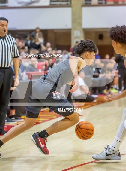 Thumbnail 2 in St. Augustine vs. Montgomery (CIF SDS Open Championship) photogallery.