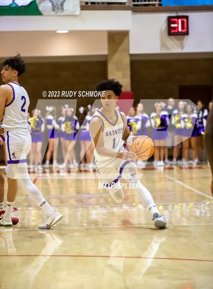 Thumbnail 2 in St. Augustine vs. Montgomery (CIF SDS Open Championship) photogallery.