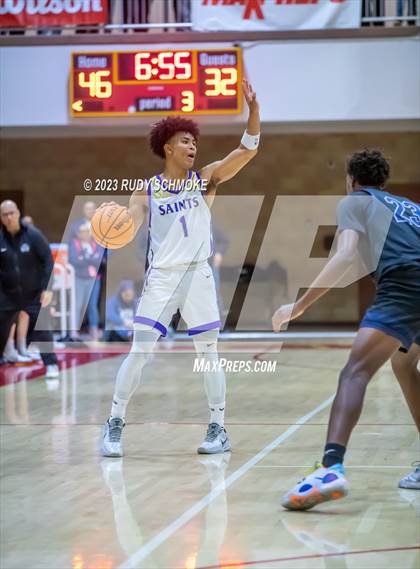 Thumbnail 1 in St. Augustine vs. Montgomery (CIF SDS Open Championship) photogallery.