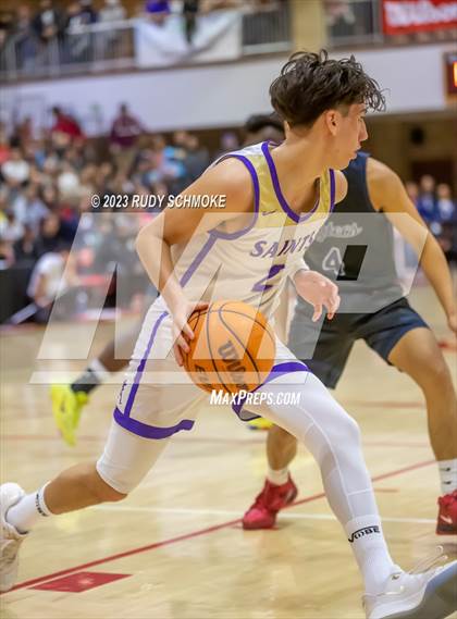 Thumbnail 2 in St. Augustine vs. Montgomery (CIF SDS Open Championship) photogallery.