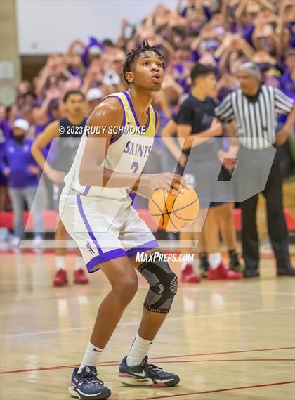 Thumbnail 2 in St. Augustine vs. Montgomery (CIF SDS Open Championship) photogallery.