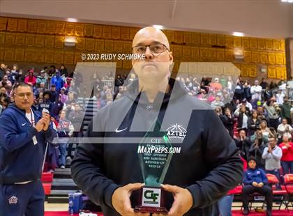 Thumbnail 1 in St. Augustine vs. Montgomery (CIF SDS Open Championship) photogallery.