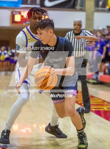Thumbnail 1 in St. Augustine vs. Montgomery (CIF SDS Open Championship) photogallery.