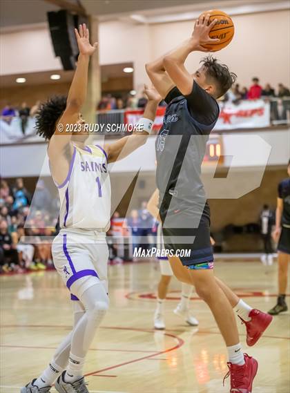 Thumbnail 1 in St. Augustine vs. Montgomery (CIF SDS Open Championship) photogallery.