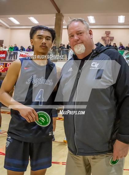 Thumbnail 2 in St. Augustine vs. Montgomery (CIF SDS Open Championship) photogallery.