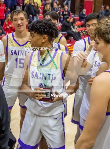 Thumbnail 2 in St. Augustine vs. Montgomery (CIF SDS Open Championship) photogallery.