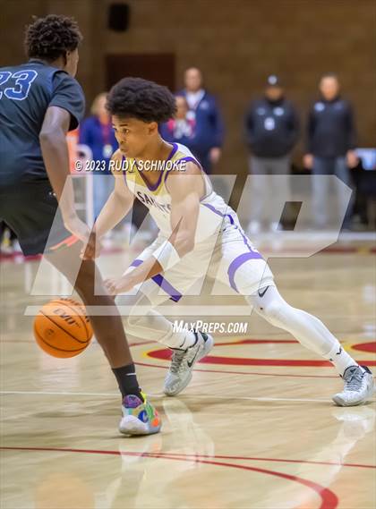 Thumbnail 1 in St. Augustine vs. Montgomery (CIF SDS Open Championship) photogallery.