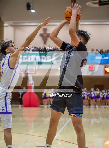 Thumbnail 2 in St. Augustine vs. Montgomery (CIF SDS Open Championship) photogallery.