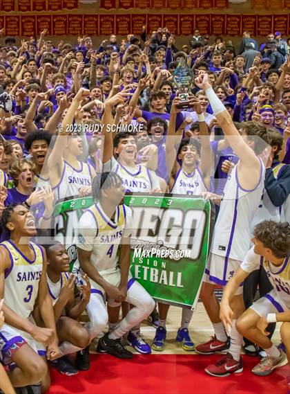 Thumbnail 1 in St. Augustine vs. Montgomery (CIF SDS Open Championship) photogallery.