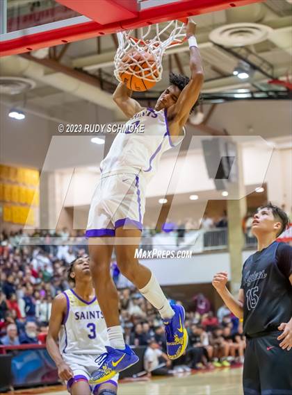 Thumbnail 2 in St. Augustine vs. Montgomery (CIF SDS Open Championship) photogallery.