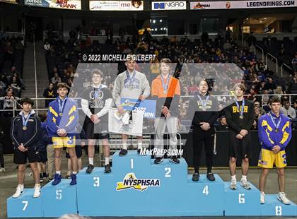 Thumbnail 3 in NYSPHSAA D2 State Championship Wrestling Awards photogallery.