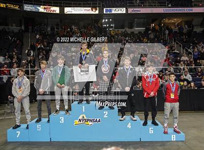 Thumbnail 2 in NYSPHSAA D2 State Championship Wrestling Awards photogallery.