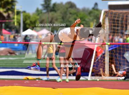 Thumbnail 2 in CIF CCS Trials (Girls High Jump) photogallery.