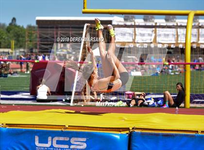 Thumbnail 1 in CIF CCS Trials (Girls High Jump) photogallery.