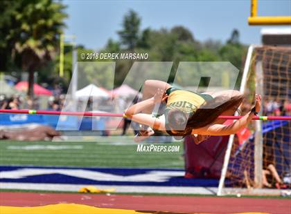 Thumbnail 2 in CIF CCS Trials (Girls High Jump) photogallery.
