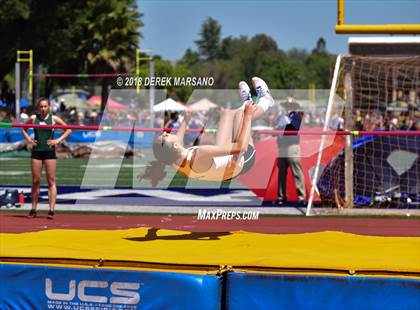 Thumbnail 1 in CIF CCS Trials (Girls High Jump) photogallery.