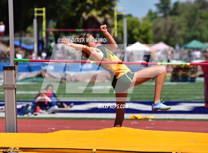 Thumbnail 3 in CIF CCS Trials (Girls High Jump) photogallery.