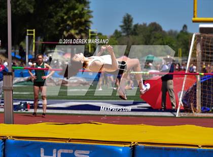 Thumbnail 3 in CIF CCS Trials (Girls High Jump) photogallery.