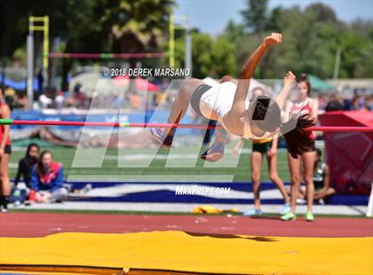 Thumbnail 3 in CIF CCS Trials (Girls High Jump) photogallery.
