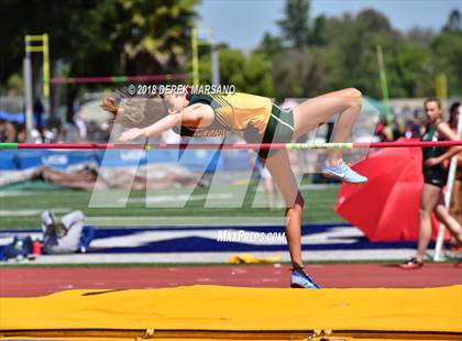 Thumbnail 2 in CIF CCS Trials (Girls High Jump) photogallery.