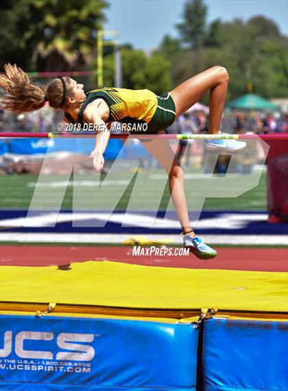 Thumbnail 3 in CIF CCS Trials (Girls High Jump) photogallery.