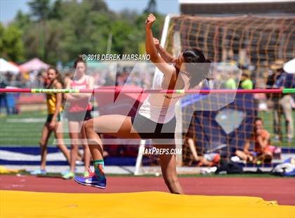 Thumbnail 1 in CIF CCS Trials (Girls High Jump) photogallery.