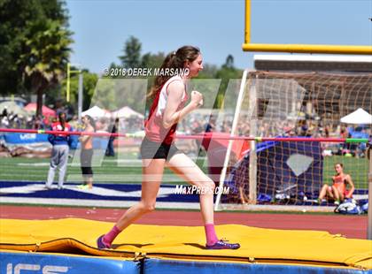 Thumbnail 2 in CIF CCS Trials (Girls High Jump) photogallery.