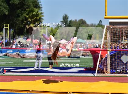 Thumbnail 2 in CIF CCS Trials (Girls High Jump) photogallery.